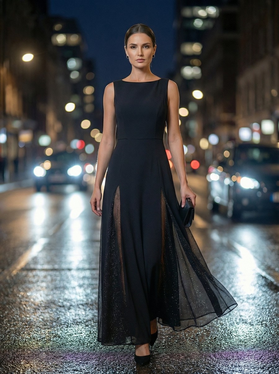 Atelier Dress "THE FIRE WITHIN" — Starlight